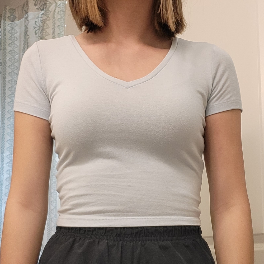 Short Sleeve Crop Top